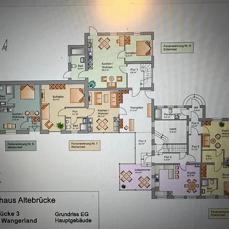 Apartamento Landhaus-altebruecke *